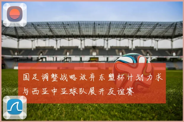 国足调整战略放弃东盟杯计划力求与西亚中亚球队展开友谊赛